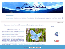 Tablet Screenshot of linstantprecieux.org